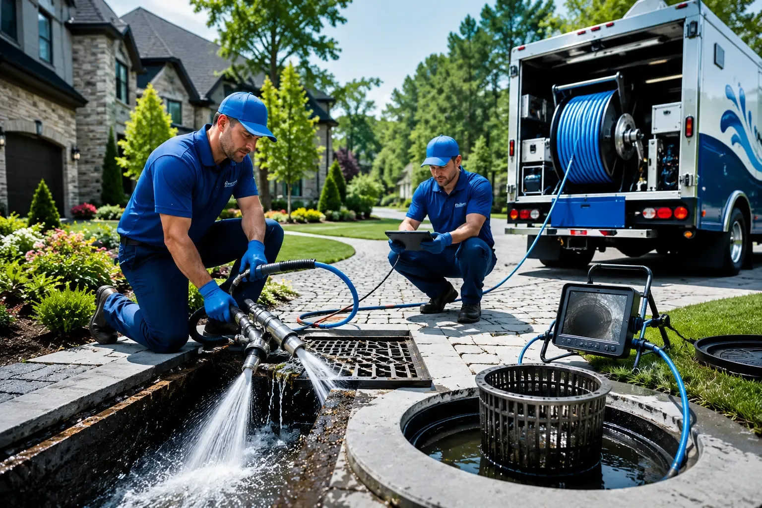 Local outdoor drain cleaning professionals in Hopewell, OH