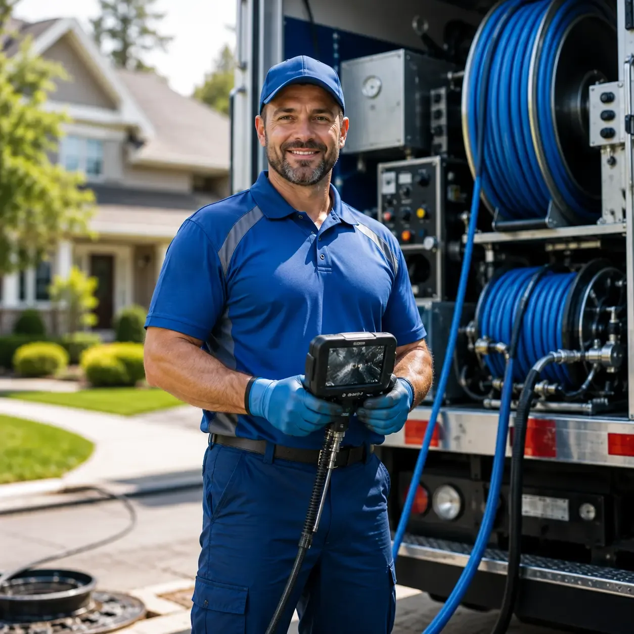 Local outdoor drain cleaning specialists in Hopewell, OH